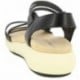 Sandalias Doctor Cutillas 31404 Autoadherente NEGRO