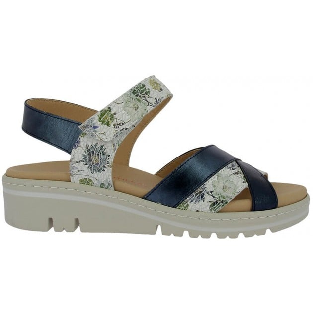 Sandalias de mujer Doctor Cutillas 36149 Autoadherente MARINO