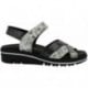 Sandalias de mujer Doctor Cutillas 36149 Autoadherente NEGRO