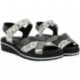 Sandalias de mujer Doctor Cutillas 36149 Autoadherente NEGRO