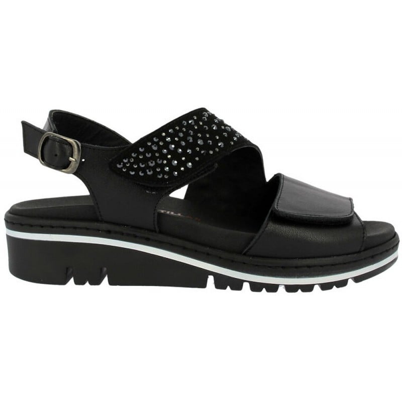 Sandalias de mujer Doctor Cutillas 36146 NEGRO