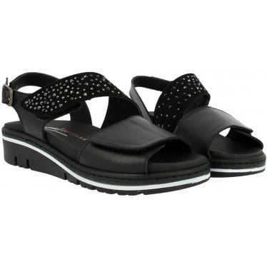 Sandalias de mujer Doctor Cutillas 36146 NEGRO