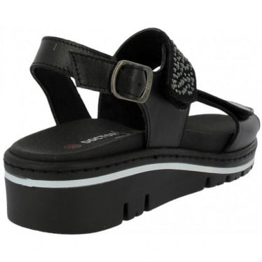Sandalias de mujer Doctor Cutillas 36146 NEGRO