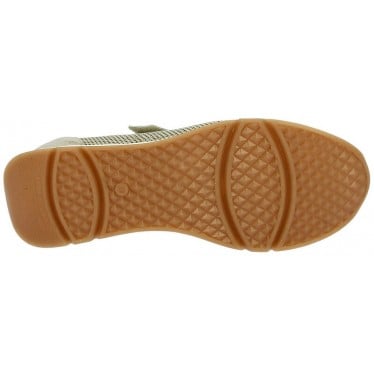 Sandalias de mujer Doctor Cutillas 82563 CHAMPAGNE