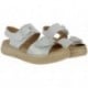 Sandalias de mujer Doctor Cutillas 46019 Autoadherentes BLANCO