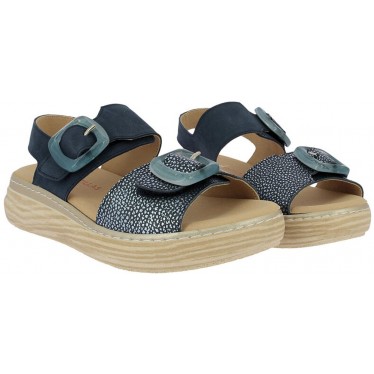 Sandalias de mujer Doctor Cutillas 46019 Autoadherentes MARINO