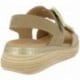 Sandalias de mujer Doctor Cutillas 46019 Autoadherentes TAUPE
