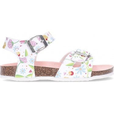 Sandalias de niña PABLOSKY Bio 439604 BLANCO_FANTASIA