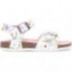 Sandalias de niña PABLOSKY Bio 439604 BLANCO_FANTASIA