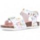 Sandalias de niña PABLOSKY Bio 439604 BLANCO_FANTASIA