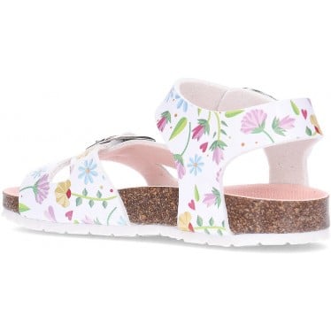 Sandalias de niña PABLOSKY Bio 439604 BLANCO_FANTASIA