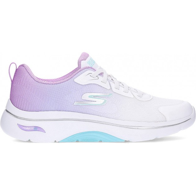 Deportivas SKECHERS Go Walk Meredith 125333 WHITE_LAVENDER Deportivas SKECHERS Go Walk Meredith 125333 WHITE_LAVENDER