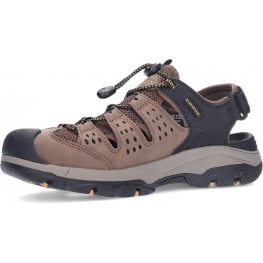 Sandalia para hombre SKECHERS Tresmen Menard 205113 BROWN_BLACK