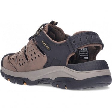 Sandalia para hombre SKECHERS Tresmen Menard 205113 BROWN_BLACK