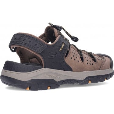 Sandalia para hombre SKECHERS Tresmen Menard 205113 BROWN_BLACK