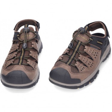 Sandalia para hombre SKECHERS Tresmen Menard 205113 BROWN_BLACK