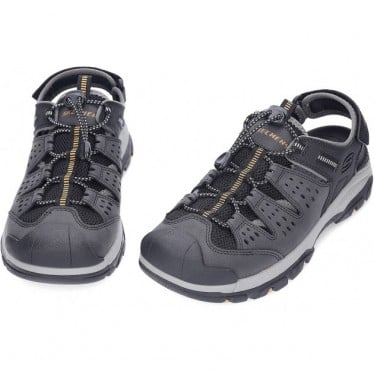 Sandalia para hombre SKECHERS Tresmen Menard 205113 BLACK