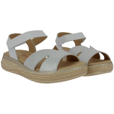 Sandalias de mujer Doctor Cutillas 46018 BLANCO