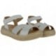 Sandalias de mujer Doctor Cutillas 46018 BLANCO