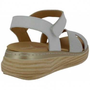 Sandalias de mujer Doctor Cutillas 46018 BLANCO