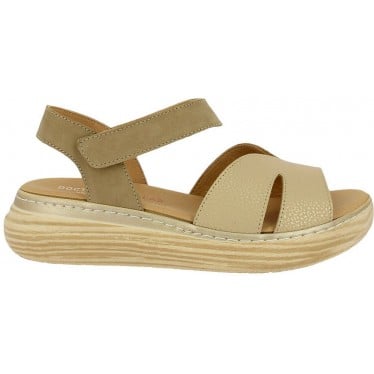 Sandalias de mujer Doctor Cutillas 46018 TAUPE