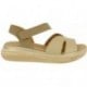 Sandalias de mujer Doctor Cutillas 46018 TAUPE
