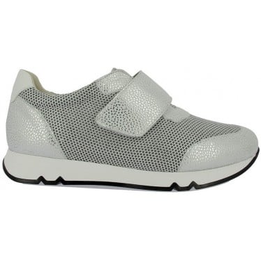 Deportivas de mujer Doctor Cutillas 82560 Metalizado PLATA
