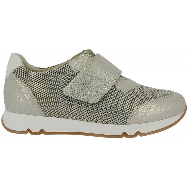 Deportivas de mujer Doctor Cutillas 82560 Metalizado CHAMPAGNE