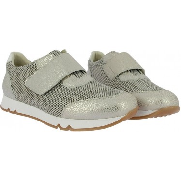 Deportivas de mujer Doctor Cutillas 82560 Metalizado CHAMPAGNE