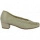 Zapatos de salon Doctor Cutillas 81254 Trenzado PLATINO
