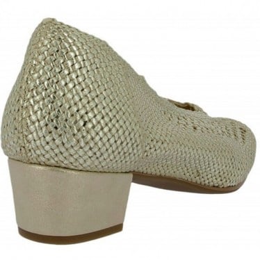 Zapatos de salon Doctor Cutillas 81254 Trenzado PLATINO