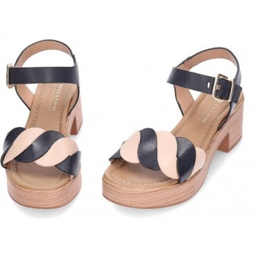 Sandalias de tacón PEDRO MIRALLES Daroca 15253 NEGRO