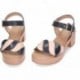 Sandalias de tacón PEDRO MIRALLES Daroca 15253 NEGRO