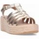 Sandalias para mujer FITFLOP Platfforms Espadrille JF5 PLATINO