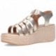 Sandalias para mujer FITFLOP Platfforms Espadrille JF5 PLATINO