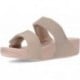 Sandalias FitFlop FZ9 Lulu Adjustable Shimmerlux Slides LATTE_BEIGE