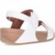 SANDALIAS FITFLOP LULU FV8 WHITE
