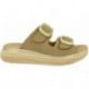 Sandalias para mujer Doctor Cutillas 46020 Autoadherente TAUPE