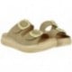 Sandalias para mujer Doctor Cutillas 46020 Autoadherente TAUPE
