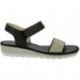 Sandalias para mujer Doctor Cutillas 35329 Autoadherente NEGRO
