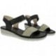 Sandalias para mujer Doctor Cutillas 35329 Autoadherente NEGRO