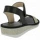Sandalias para mujer Doctor Cutillas 35329 Autoadherente NEGRO