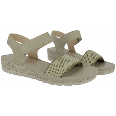 Sandalias para mujer Doctor Cutillas 35329 Autoadherente GRANITO