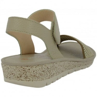 Sandalias para mujer Doctor Cutillas 35329 Autoadherente GRANITO