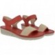 Sandalias para mujer Doctor Cutillas 35329 Autoadherente CARMIN