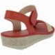 Sandalias para mujer Doctor Cutillas 35329 Autoadherente CARMIN
