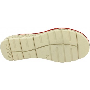 Sandalias para mujer Doctor Cutillas 35329 Autoadherente CARMIN