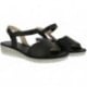 Sandalia de mujer Doctor Cutillas 35325 Autoadherente NEGRO