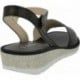 Sandalia de mujer Doctor Cutillas 35325 Autoadherente NEGRO