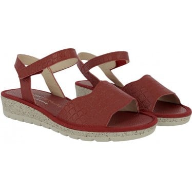 Sandalia de mujer Doctor Cutillas 35325 Autoadherente ROJO